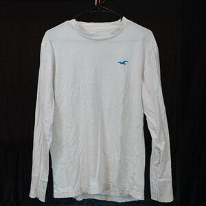 Hollister White Long Sleeve Shirt